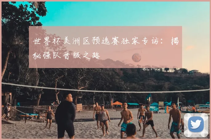 世界杯美洲区预选赛独家专访：揭秘强队晋级之路